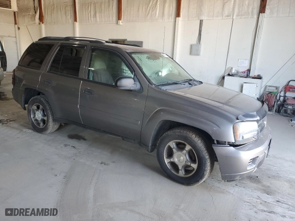 2007 Chevrolet TrailBlazer LT with VIN 1GNDT13S772296751, listed as a Copart auction lot 46877475 with 0 mi miles and Salvage Title. Bid and sale history available at carsss.com. Image 4.
