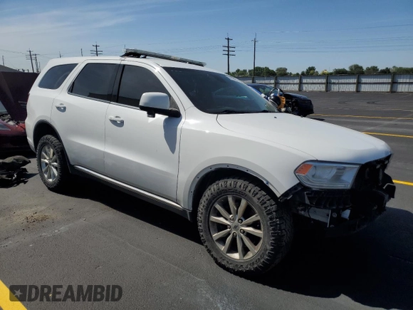 2020 Dodge Durango Pursuit with VIN 1C4RDJFG9LC345570, listed as a Copart auction lot 58355435 with 51,218 mi miles and Non repairable. Bid and sale history available at DreamBid. Image 4.