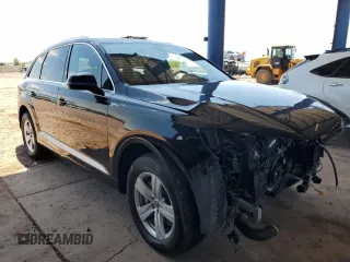 2019 Audi Q7 Premium Plus with VIN WA1LHAF74KD038661, listed as a Copart auction lot 63189585 with 60,668 mi miles and Salvage title. Bid and sale history available at DreamBid. Image 4.