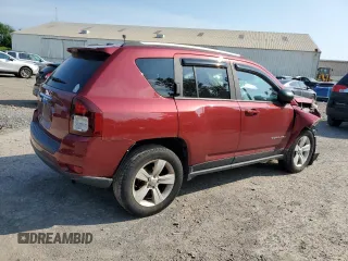 2016 Jeep Compass Sport with VIN 1C4NJDBB3GD722882, listed as a Copart auction lot 62368765 with Not provided miles and Salvage title. Bid and sale history available at DreamBid. Image 3.