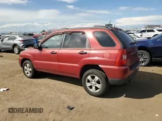 2009 Kia Sportage LX with VIN KNDJF724697602658, listed as a Copart auction lot 69977504 with 152,328 mi miles and Salvage Title. Bid and sale history available at carsss.com. Image 2.