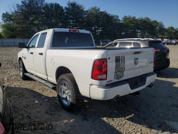 2015 Ram 1500 Express with VIN 1C6RR7FT6FS725985, listed as a Copart auction lot 61860095 with Not provided miles and Salvage title. Bid and sale history available at DreamBid. Image 2.
