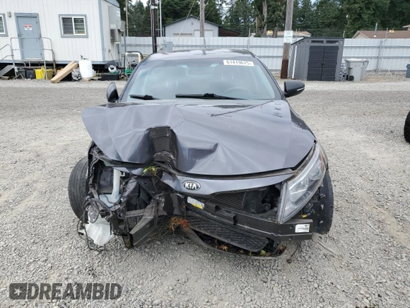 2015 Kia Optima LX with VIN KNAGM4A79F5631926, listed as a Copart auction lot 61419675 with Not provided miles and Salvage title. Bid and sale history available at DreamBid. Image 5.