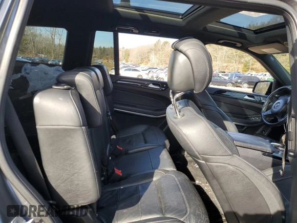 2017 Mercedes-Benz GLS 550 with VIN 4JGDF7DE2HA845142, listed as a Copart auction lot 43337704 with Not Provided miles and . Bid and sale history available at DreamBid. Image 10.