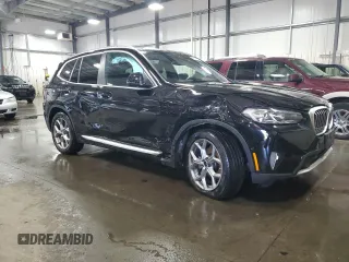 2024 BMW X3 xDrive30i z VIN 5UX53DP05R9U80683, wystawiony jako Copart lot #55449635 z przebiegiem 17 540 mil mil oraz Szkoda całkowita • Salvage title. Historia ofert i sprzedaży dostępna na DreamBid. Obrazek 4.
