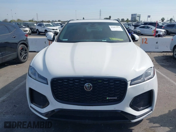 2023 Jaguar F-Pace R-Dynamic S with VIN SADCT2FUXPA711966, listed as a IAAI auction lot 41607014 with 18,872 mi miles and . Bid and sale history available at DreamBid. Image 12.