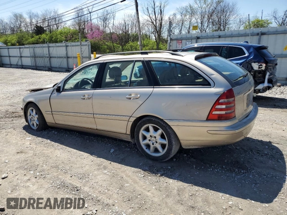 2003 Mercedes-Benz C 240 z VIN WDBRH81J03F424333, wystawiony jako Copart lot #51584265 z przebiegiem 269 394 mil mil oraz Szkody całkowita. Historia ofert i sprzedaży dostępna na DreamBid. Obrazek 2.