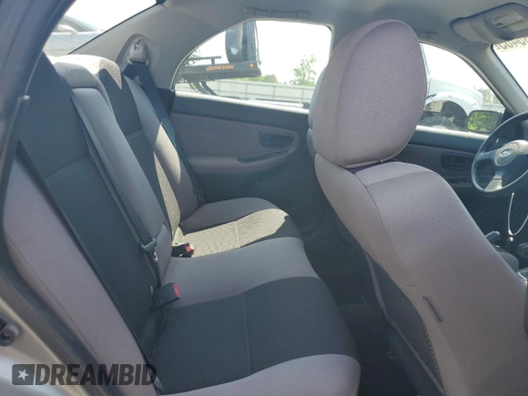 2006 Subaru Impreza i with VIN JF1GD67616G523954, listed as a Copart auction lot 55285405 with 159,193 mi miles and Salvage title. Bid and sale history available at DreamBid. Image 10.