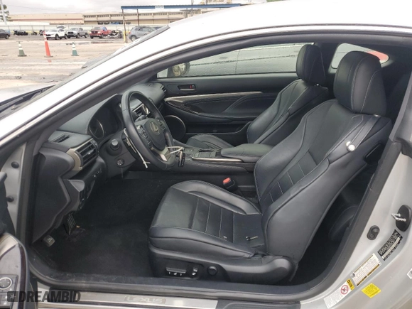 2015 Lexus RC 350 with VIN JTHHE5BC5F5002359, listed as a Copart auction lot 51528635 with 104,529 mi miles and Salvage Title. Bid and sale history available at carsss.com. Image 7.