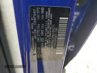 2022 Hyundai Venue SE z VIN KMHRB8A3XNU186571, wystawiony jako Copart lot #56703925 z przebiegiem 41 077 mil mil oraz Szkoda całkowita • Salvage title. Historia ofert i sprzedaży dostępna na DreamBid. Obrazek 13.