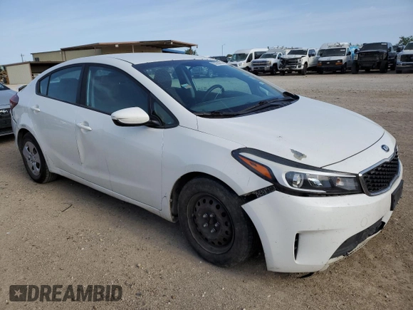 2017 Kia Forte LX with VIN 3KPFK4A79HE041933, listed as a Copart auction lot 55228185 with 147,613 mi miles and Salvage Title. Bid and sale history available at carsss.com. Image 4.