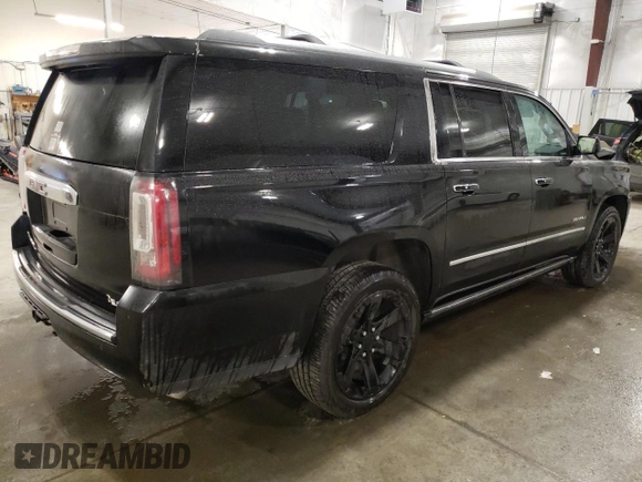 2017 GMC Yukon XL Denali with VIN 1GKS2HKJ6HR241838, listed as a Copart auction lot 48692705 with 113,141 mi miles and Salvage Title. Bid and sale history available at carsss.com. Image 3.
