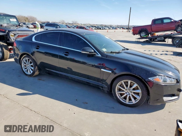2013 Jaguar XF I4 RWD with VIN SAJWA0ESXDPU03855, listed as a Copart auction lot 45775755 with 0 mi miles and Clean Title. Bid and sale history available at carsss.com. Image 5.