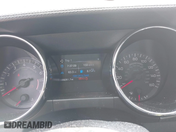 2017 Ford Mustang GT with VIN 1FA6P8CFXH5271477, listed as a IAAI auction lot 42005940 with 39,261 mi miles and . Bid and sale history available at carsss.com. Image 7.