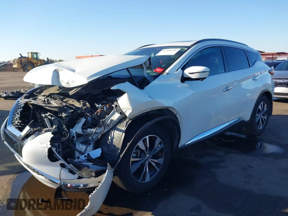 2020 Nissan Murano SV z VIN 5N1AZ2BJ1LN154814, wystawiony jako IAAI lot #41268431 z przebiegiem 102 793 mil mil oraz . Historia ofert i sprzedaży dostępna na DreamBid. Obrazek 2.