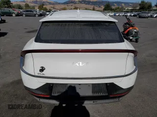 2023 Kia EV6 Wind with VIN KNDC34LA3P5604087, listed as a Copart auction lot 70514094 with 19,584 mi miles and Salvage Title. Bid and sale history available at carsss.com. Image 6.