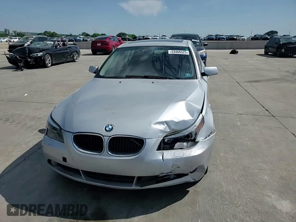 2005 BMW 5 Series 530i z VIN WBANA73555CR60758, wystawiony jako Copart lot #53466525 z przebiegiem 188 703 mil mil oraz Szkoda całkowita • Salvage title. Historia ofert i sprzedaży dostępna na DreamBid. Obrazek 11.