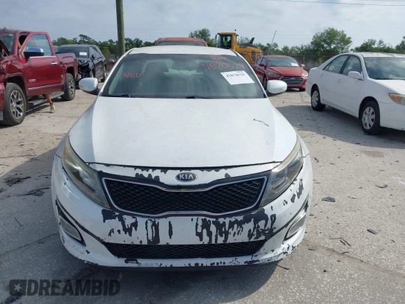 2015 Kia Optima EX with VIN 5XXGN4A72FG414486, listed as a IAAI auction lot 41870529 with 119,029 mi miles. Bid and sale history available at carsss.com. Image 12.