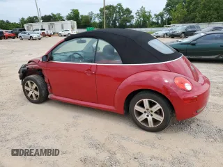 2006 Volkswagen Beetle z VIN 3VWRF31Y56M303323, wystawiony jako Copart lot #57955075 z przebiegiem 87 996 mil mil oraz Szkoda całkowita • Salvage title. Historia ofert i sprzedaży dostępna na DreamBid. Obrazek 2.