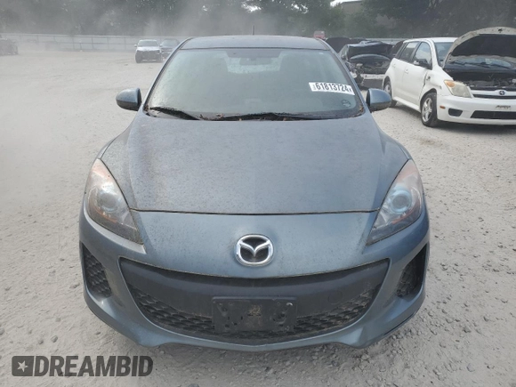 2012 Mazda 3 i Touring with VIN JM1BL1L8XC1684111, listed as a Copart auction lot 61813724 with Not Provided miles and Non Repairable. Bid and sale history available at DreamBid. Image 5.