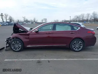2015 Hyundai Genesis 3.8L with VIN KMHGN4JE8FU036971, listed as a IAAI auction lot 41713292 with 102,009 mi miles. Bid and sale history available at carsss.com. Image 14.