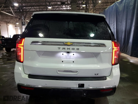 2023 Chevrolet Tahoe LT with VIN 1GNSCNKD0PR298284, listed as a Copart auction lot 48360885 with 55,452 mi miles and Clean title. Bid and sale history available at DreamBid. Image 6.
