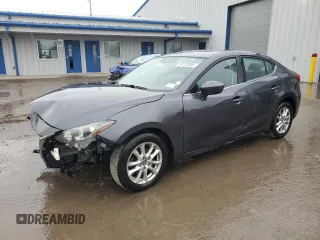 2016 Mazda 3 i Grand Touring with VIN JM1BM1X73G1328586, listed as a Copart auction lot 54137605 with 149,303 mi miles and Salvage title. Bid and sale history available at DreamBid. Image 1.