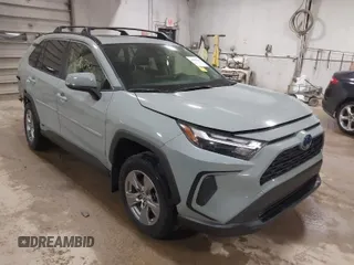 2023 Toyota RAV4 Hybrid XLE with VIN JTMRWRFV2PD572736, listed as a IAAI auction lot 41836740 with 29,519 mi miles. Bid and sale history available at carsss.com. Image 1.