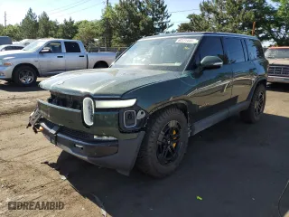2023 Rivian R1S Launch Edition with VIN 7PDSGABL3PN000033, listed as a Copart auction lot 60131444 with 30,066 mi miles and Salvage Title. Bid and sale history available at carsss.com. Image 1.