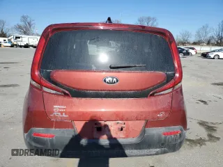 2021 Kia Soul S with VIN KNDJ23AU5M7789762, listed as a Copart auction lot 42638395 with 51,837 mi miles and Salvage Title. Bid and sale history available at carsss.com. Image 6.