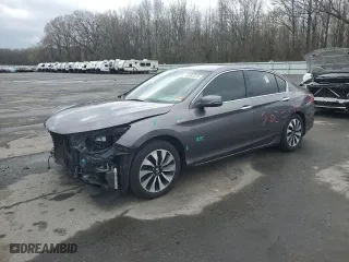 2017 Honda Accord Hybrid with VIN JHMCR6F30HC016098, listed as a Copart auction lot 50497225 with 117,988 mi miles and Salvage Title. Bid and sale history available at carsss.com. Image 1.