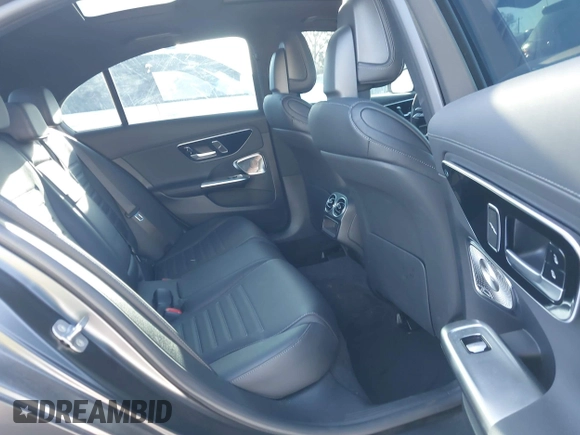 2024 Mercedes-Benz C 300 with VIN W1KAF4GB9RR172009, listed as a IAAI auction lot 41943081 with 17,936 mi miles and . Bid and sale history available at DreamBid. Image 8.