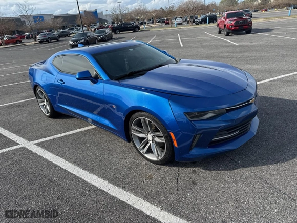 2016 Chevrolet Camaro 2LT with VIN 1G1FD1RS5G0181804, listed as a Copart auction lot 45208495 with 103,570 mi miles and Clean Title. Bid and sale history available at carsss.com. Image 1.
