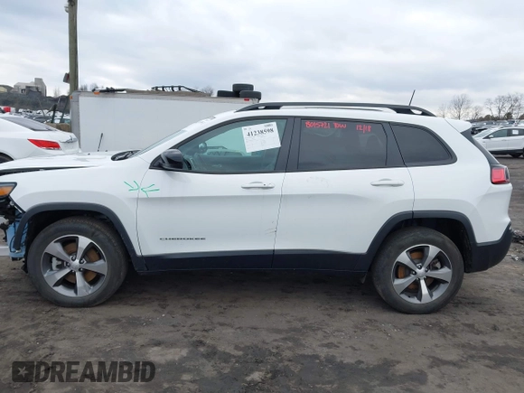 2022 Jeep Cherokee Limited with VIN 1C4PJMDX6ND550698, listed as a IAAI auction lot 41238598 with 18,006 mi miles and . Bid and sale history available at DreamBid. Image 14.