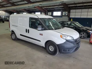 2020 Ram ProMaster City Cargo Tradesman with VIN ZFBHRFAB0L6P21757, listed as a Copart auction lot 72467424 with Not Provided miles and Salvage Title. Bid and sale history available at DreamBid. Image 4.