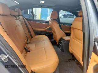 2022 BMW 5 Series 530i with VIN WBA53BH00NWX59634, listed as a Copart auction lot 61598505 with 69,130 mi miles and Salvage title. Bid and sale history available at DreamBid. Image 10.