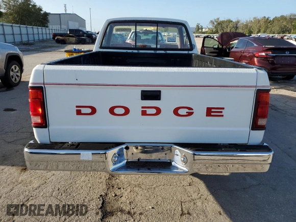 1992 Dodge Dakota with VIN 1B7FL26XXNS690465, listed as a Copart auction lot 77436274 with 112,226 mi miles and Clean Title. Bid and sale history available at carsss.com. Image 6.