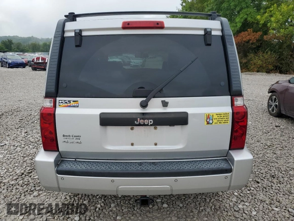 2007 Jeep Commander Sport z VIN 1J8HG48K97C598103, wystawiony jako Copart lot #65140225 z przebiegiem 204 638 mil mil oraz Czysty tytuł • Clean title. Historia ofert i sprzedaży dostępna na DreamBid. Obrazek 6.