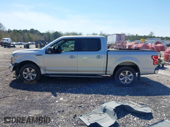 2019 Ford F-150 XL with VIN 1FTEW1C48KFC75687, listed as a IAAI auction lot 41908255 with 79,932 mi miles and . Bid and sale history available at DreamBid. Image 14.