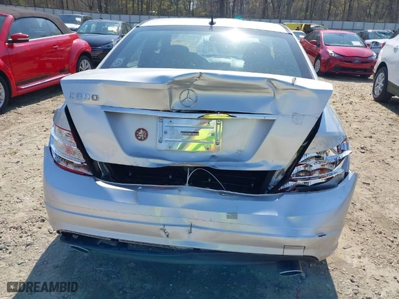 2011 Mercedes-Benz C-Class C 300 Sport with VIN WDDGF5EB0BR154345, listed as a IAAI auction lot 41918005 with 49,380 mi miles. Bid and sale history available at carsss.com. Image 6.