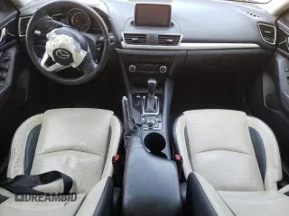 2016 Mazda 3 S Grand Touring with VIN JM1BM1N30G1289407, listed as a Copart auction lot 58141935 with 73,095 mi miles and Salvage title. Bid and sale history available at DreamBid. Image 8.