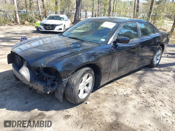2014 Dodge Charger SE with VIN 2C3CDXBG3EH129796, listed as a IAAI auction lot 41773595 with 172,990 mi miles and . Bid and sale history available at DreamBid. Image 2.