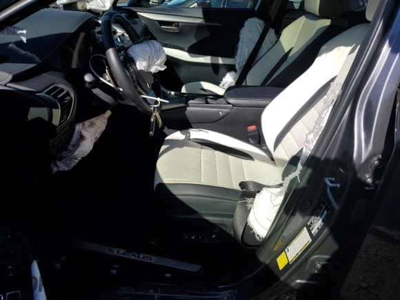 2021 Lexus NX with VIN JTJSARDZ2M2261768, listed as a Copart auction lot 43656645 with 20,997 mi miles and Salvage Title. Bid and sale history available at carsss.com. Image 7.