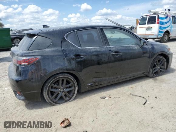 2016 Lexus CT 200h z VIN JTHKD5BH1G2256285, wystawiony jako Copart lot #50878435 z przebiegiem 107 392 mil mil oraz Szkoda całkowita • Salvage title. Historia ofert i sprzedaży dostępna na DreamBid. Obrazek 3.