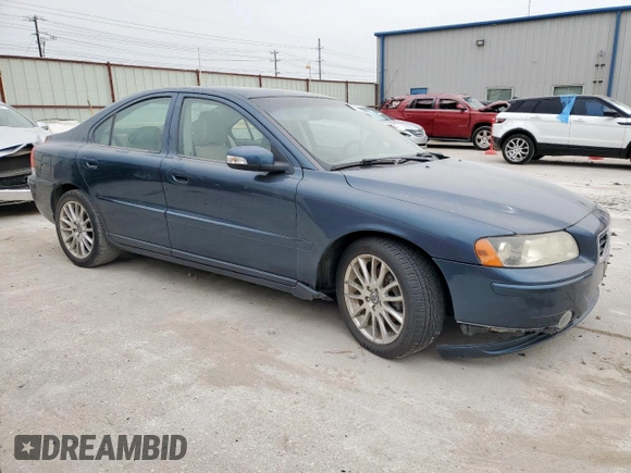2008 Volvo S60 2.5T with VIN YV1RS592782701759, listed as a Copart auction lot 53539115 with 0 mi miles and Clean Title. Bid and sale history available at carsss.com. Image 4.
