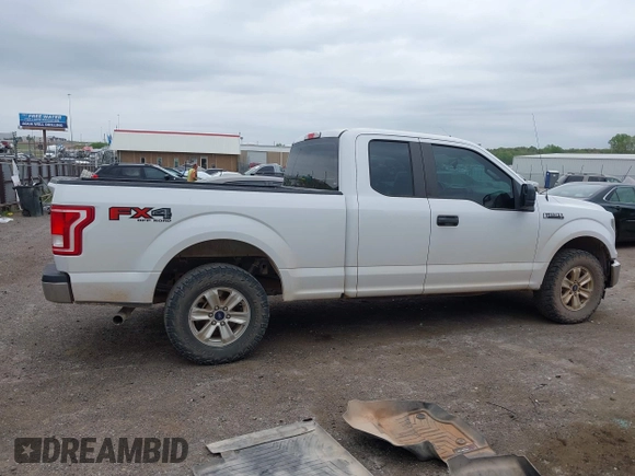 2017 Ford F-150 XL with VIN 1FTFX1EF0HFA09802, listed as a IAAI auction lot 42062781 with 124,279 mi miles. Bid and sale history available at carsss.com. Image 13.