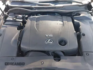 2007 Lexus IS with VIN JTHBK262572057489, listed as a IAAI auction lot 41996856 with 168,839 mi miles. Bid and sale history available at carsss.com. Image 10.