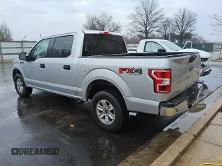 2018 Ford F-150 XL with VIN 1FTEW1EG9JKF15925, listed as a Copart auction lot 48240255 with 158,422 mi miles and Clean title. Bid and sale history available at DreamBid. Image 2.