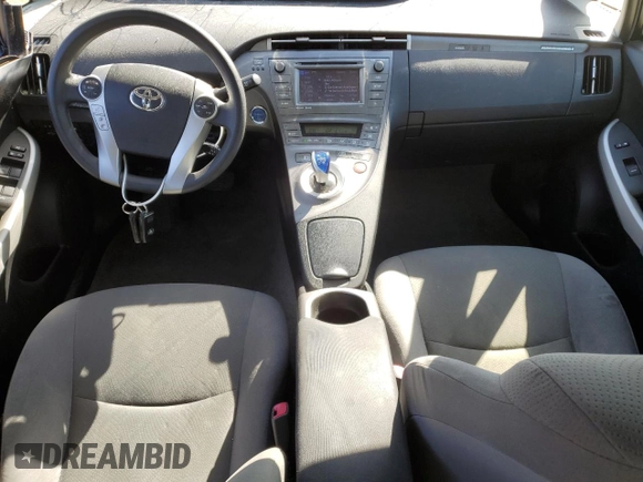 2012 Toyota Prius with VIN JTDKN3DP9C3024058, listed as a Copart auction lot 52814905 with 97,071 mi miles and Salvage Title. Bid and sale history available at DreamBid. Image 8.