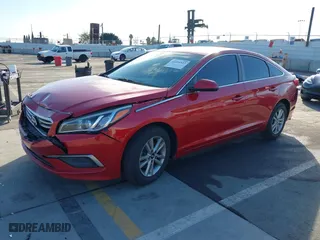 2017 Hyundai Sonata 2.4L with VIN 5NPE24AF7HH454528, listed as a IAAI auction lot 41424923 with 160,558 mi miles. Bid and sale history available at carsss.com. Image 17.